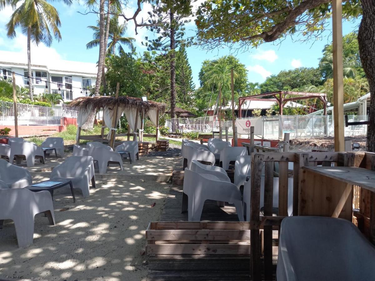 Grand Studio De 41 M², Vue Mer Et Jardin Tropical. Le Gosier  Eksteriør billede